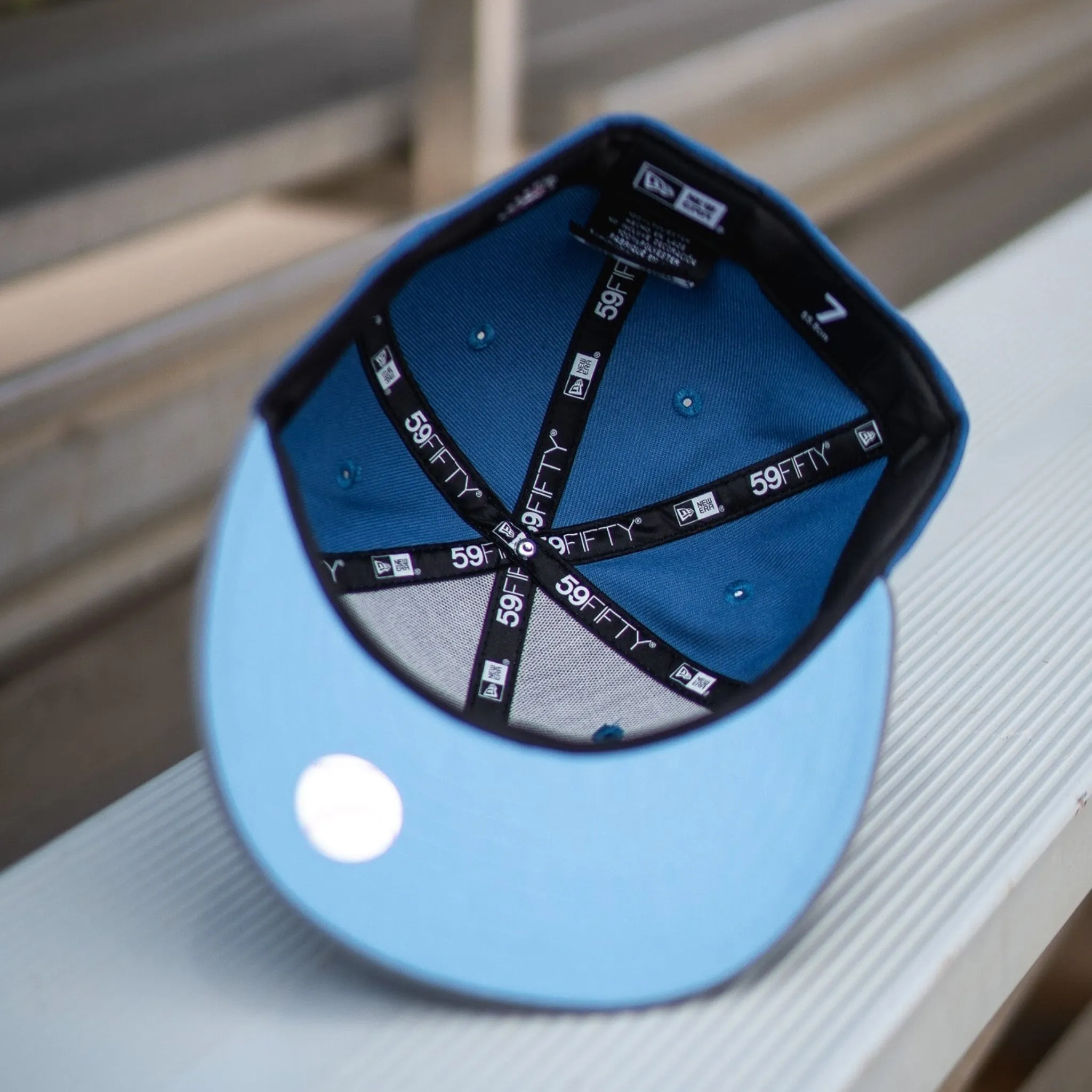 New Era Tampa Bay Rays 25th Anniversary Sky UV (French Blue/Flint)