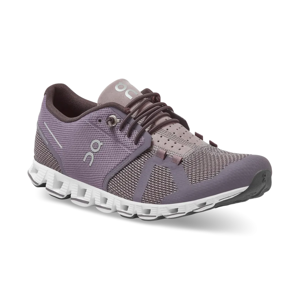 'On Running' Women's Cloud - Shark / Pebble