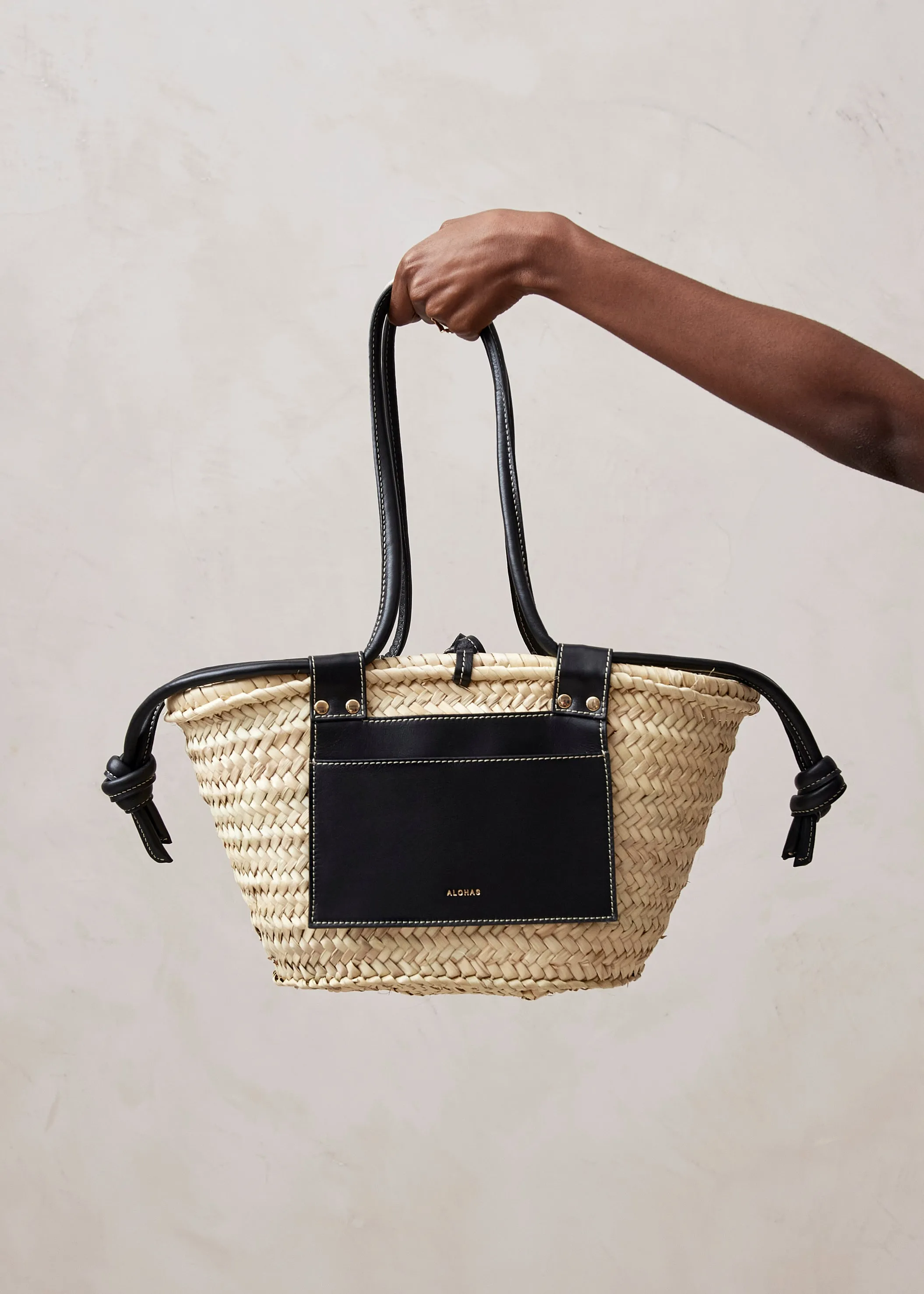 Panier Black Shoulder Bag