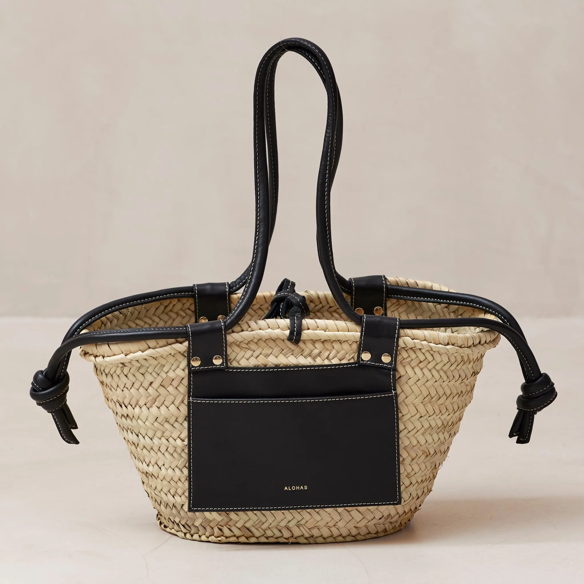 Panier Black Shoulder Bag