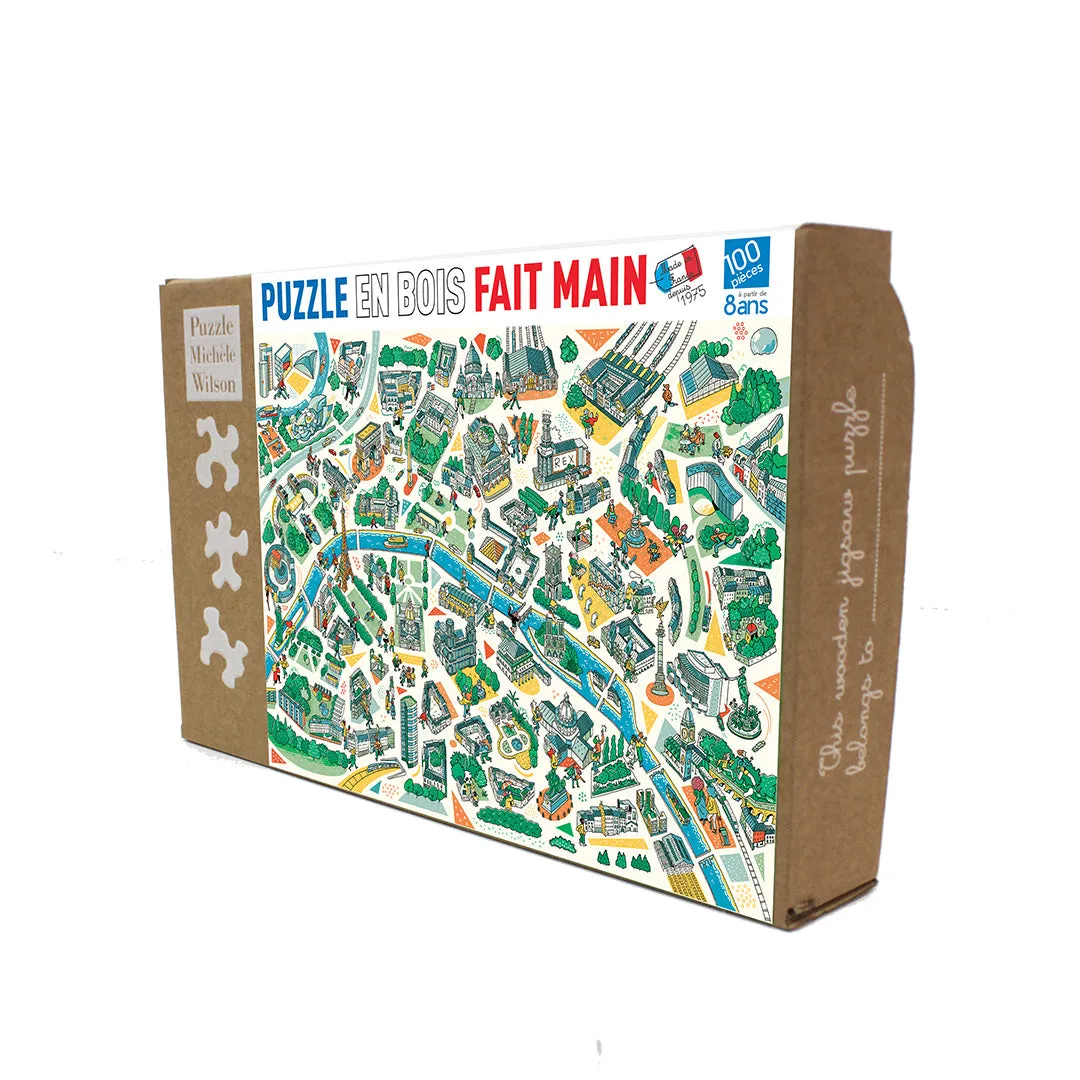 Paris Labyrinth Jigsaw Puzzle