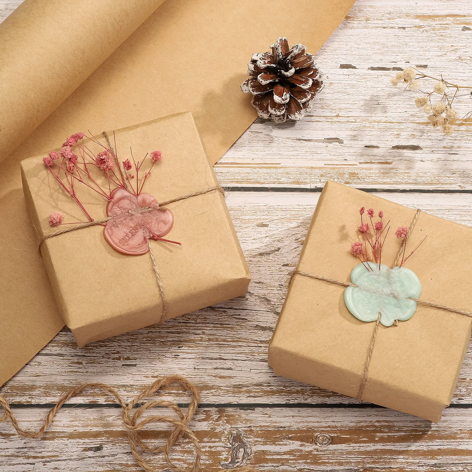 Peach Gift Set with Gift Wrapping