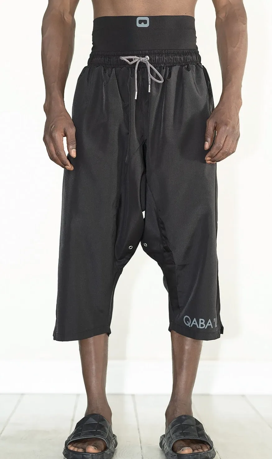 QL Halal Swim Shorts SB UNI in Black