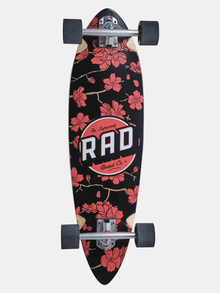 Rad Cali Cruiser Cherry Blossoms Complete - Black / Red