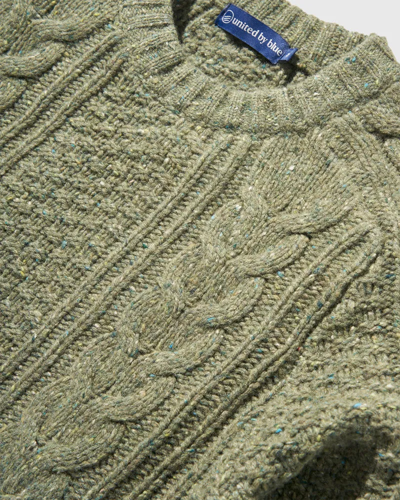 Recycled Nepped Fisherman Sweater