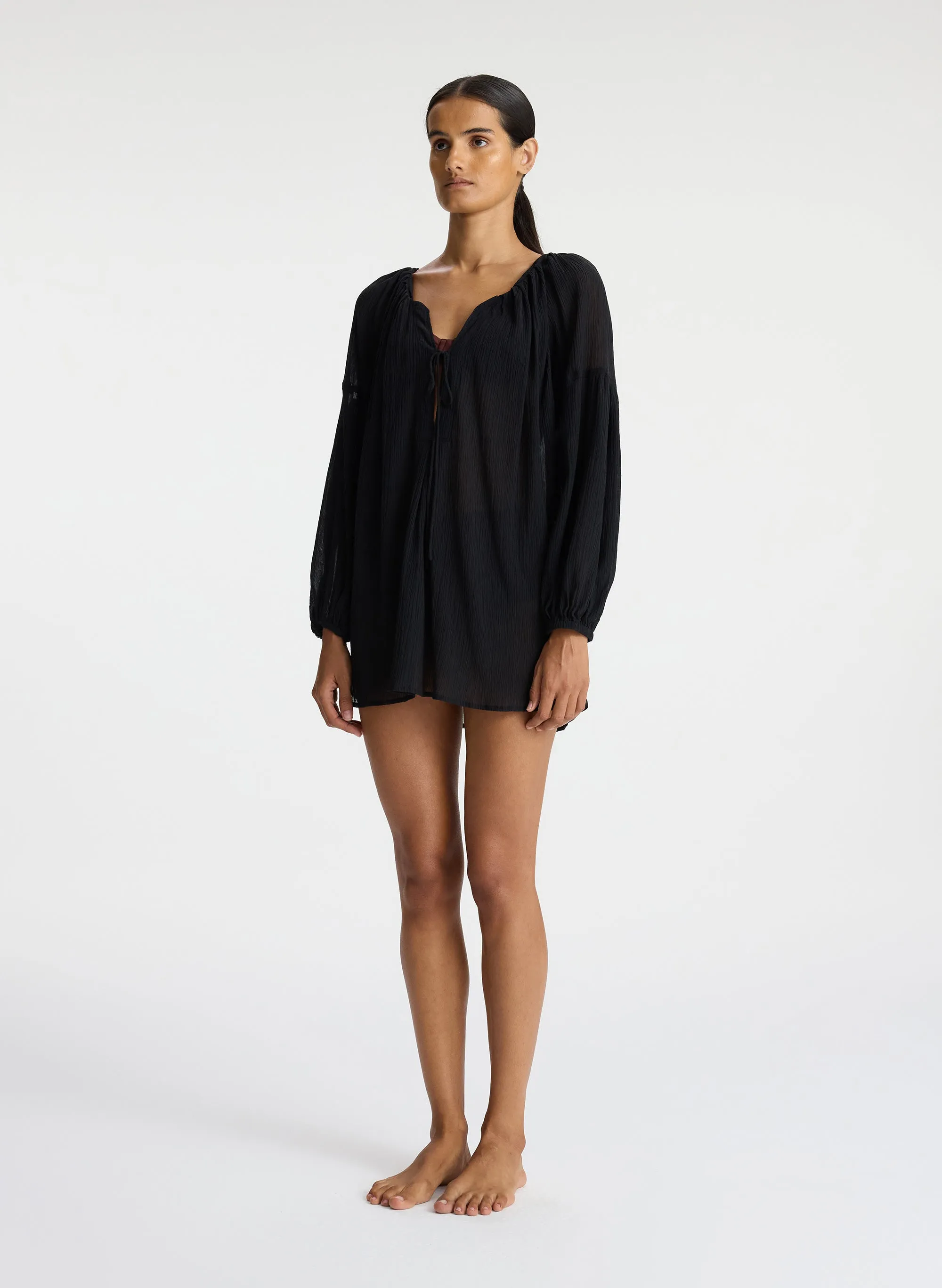 Short Iris Cover Up Dress