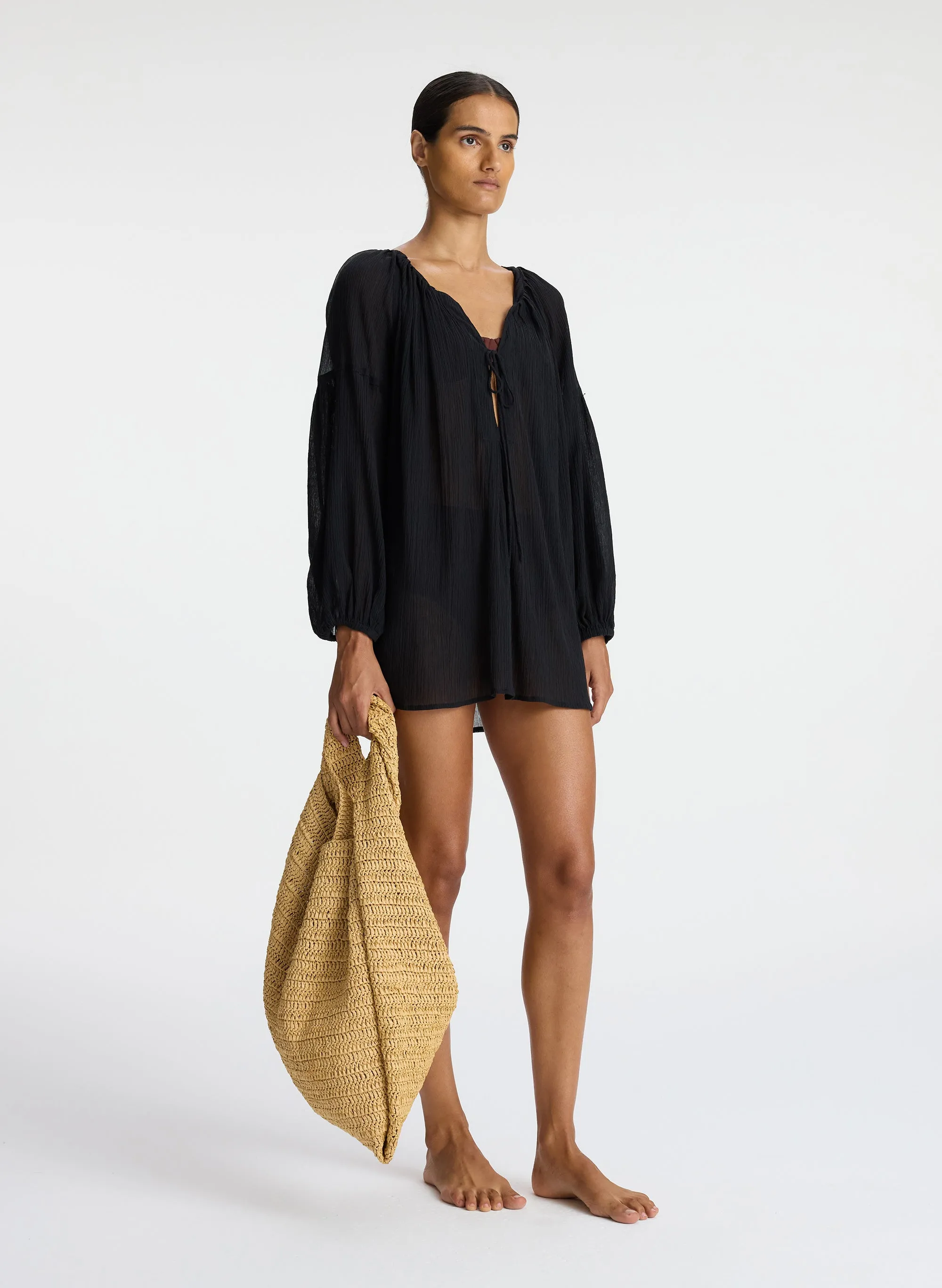 Short Iris Cover Up Dress