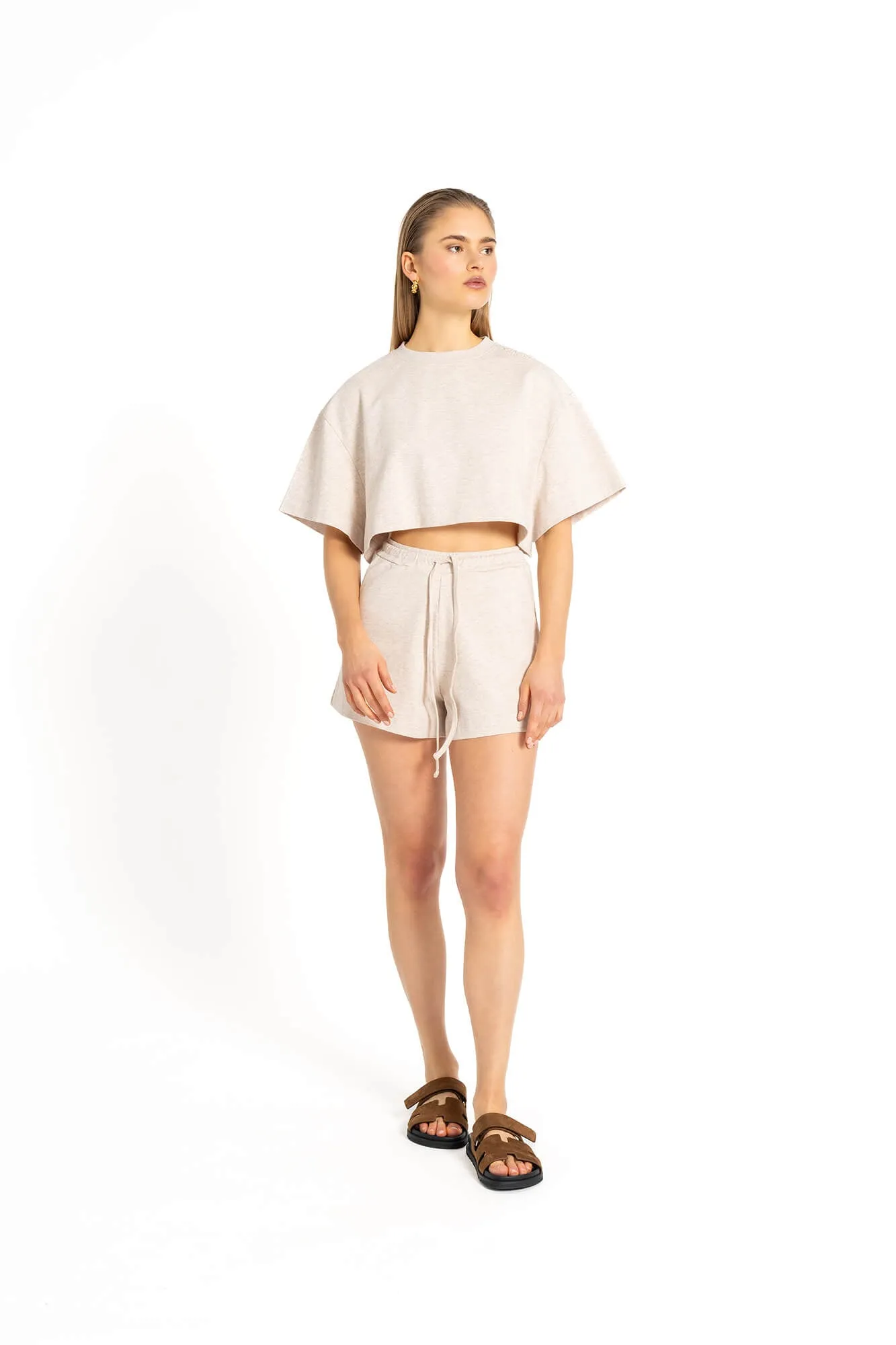 Shorts Sue (Beige Melange)