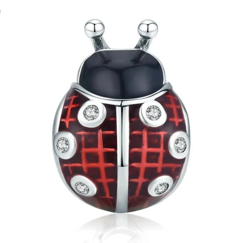 Sterling Silver Lady Bug Charm