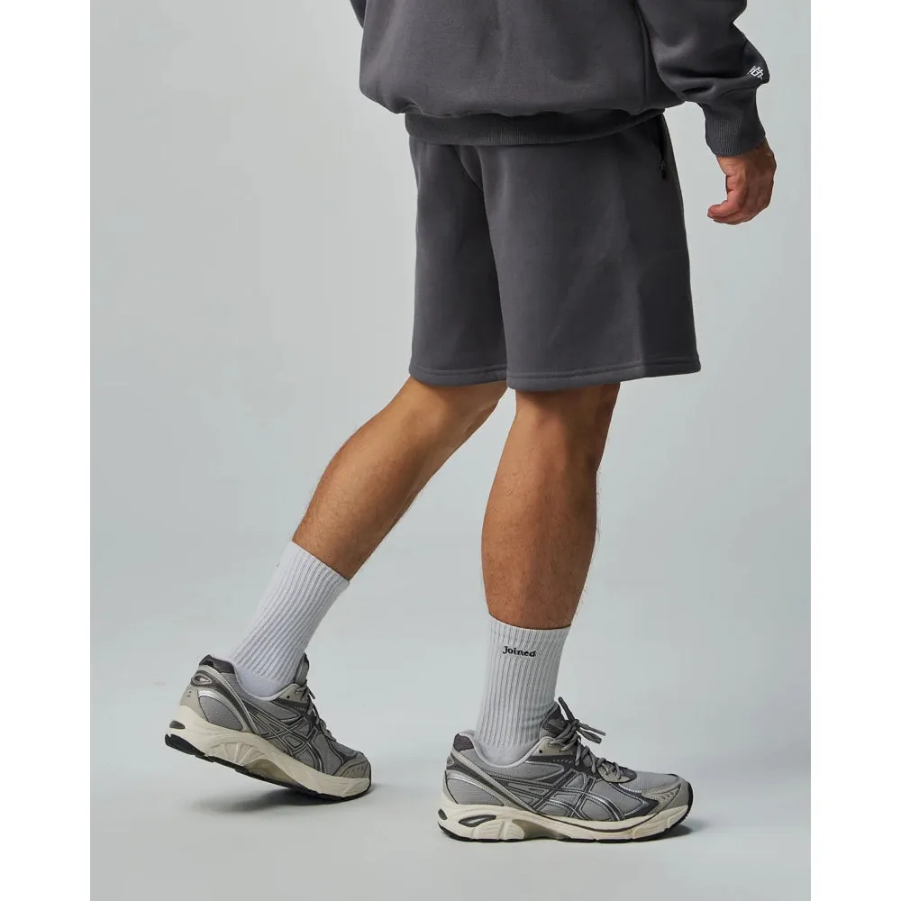 TEAMJOINED TJTC SWEAT SHORTS-DARK GREY