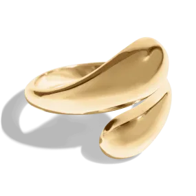 THE ONA RING - Solid 14k yellow gold