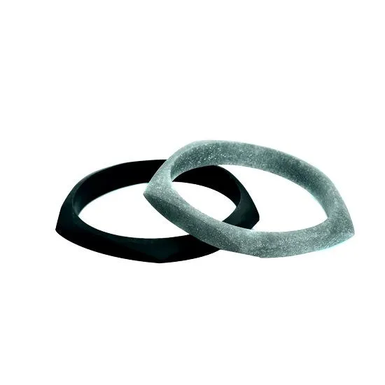 Tribeca Double Resin Bangle Set