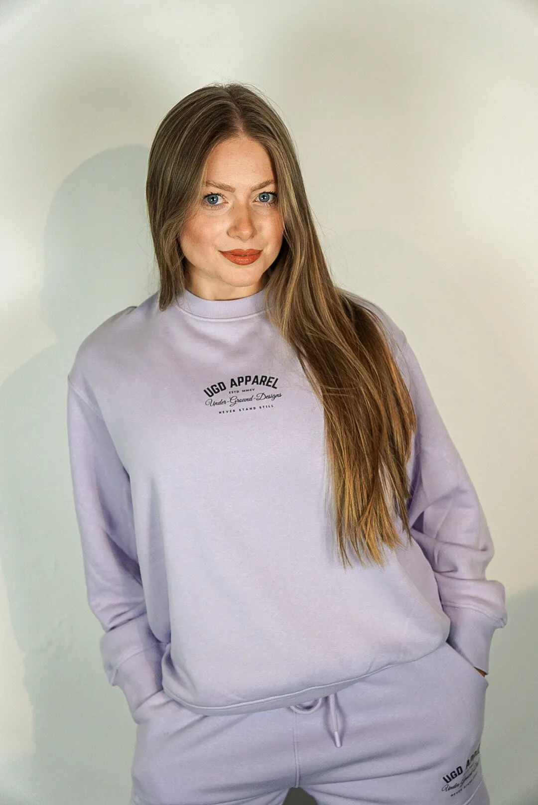 UGD Apparel 'THE CLASSICS' Unisex Sweatshirt Lilac