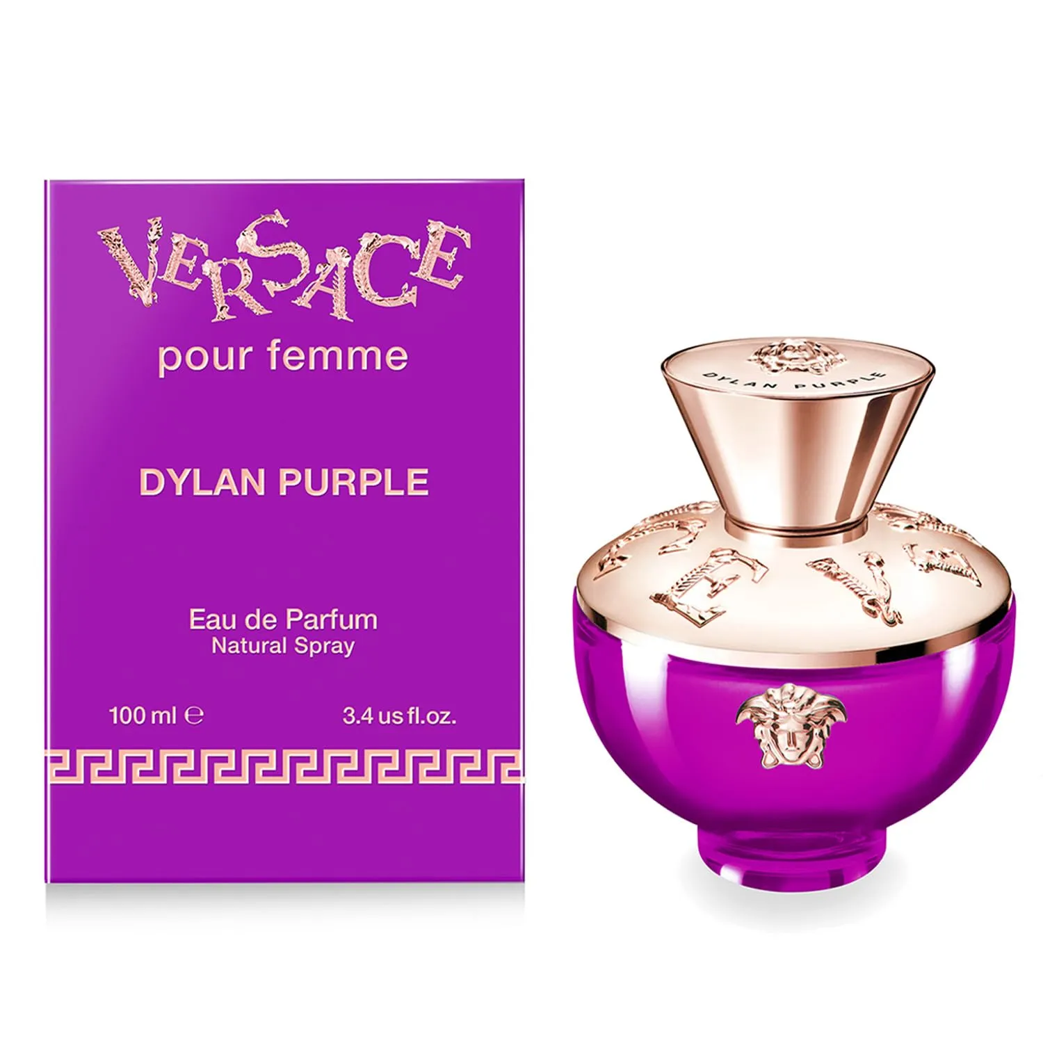 Versace Dylan Purple Pour Femme Eau de Parfum 3.4 oz 100 ml Women