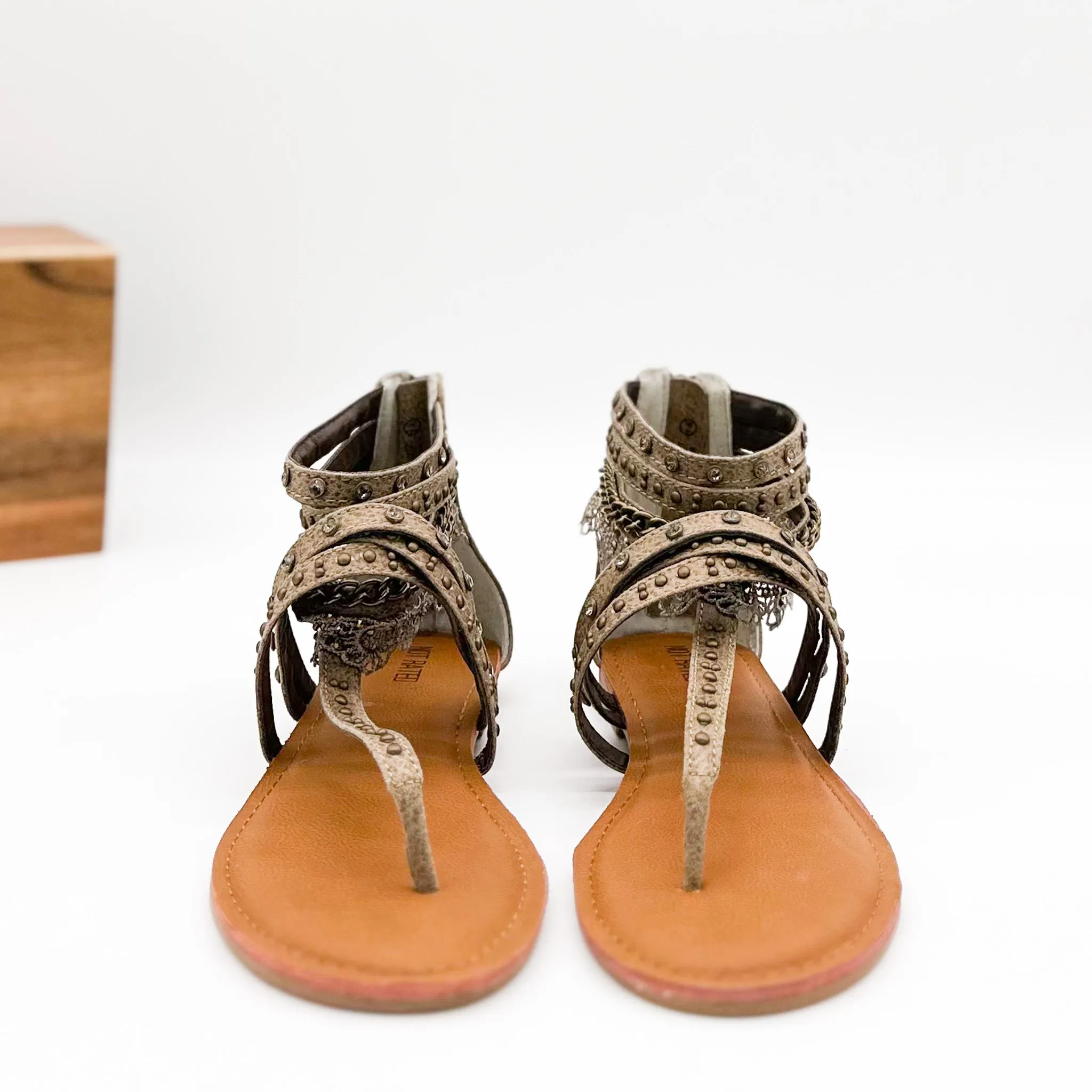 Willow Sandal in Taupe