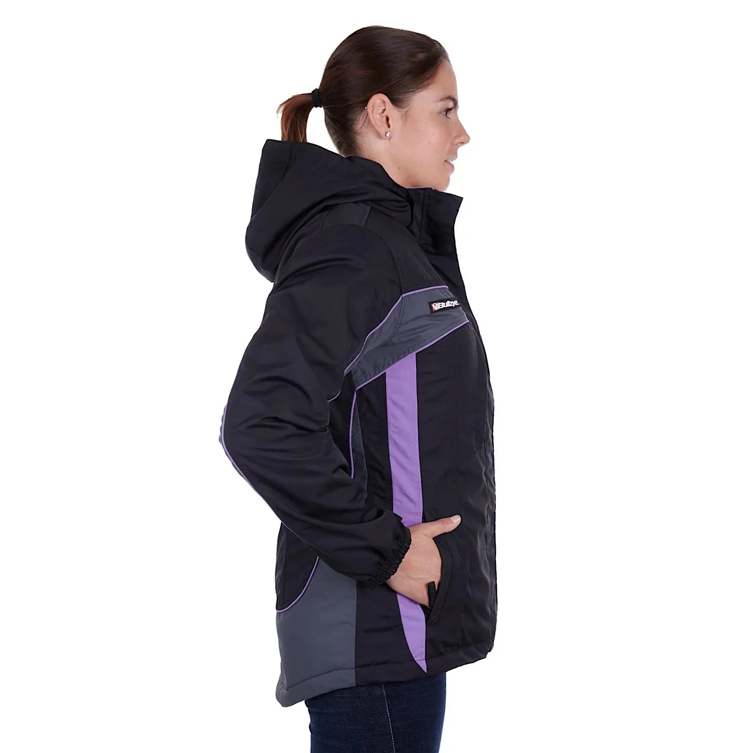 Women's Bullzye Carla Jacket Purple/Black