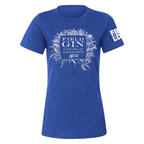 Women's Field Gin Botanical T-Shirt - Blue