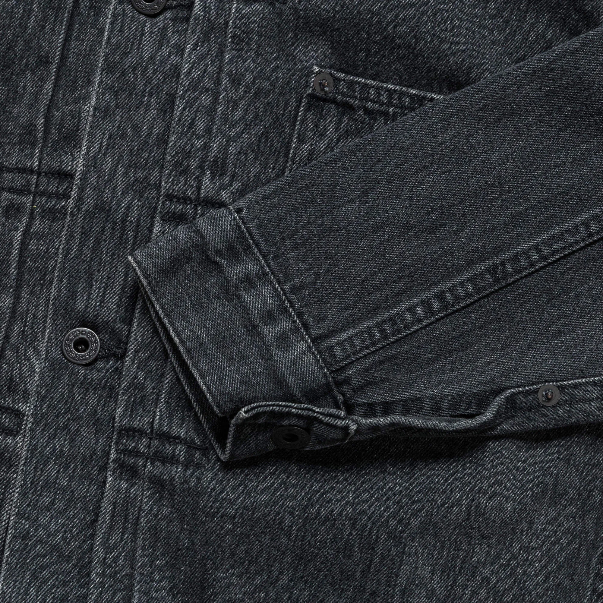 WWII Type1 Denim Jacket - Black