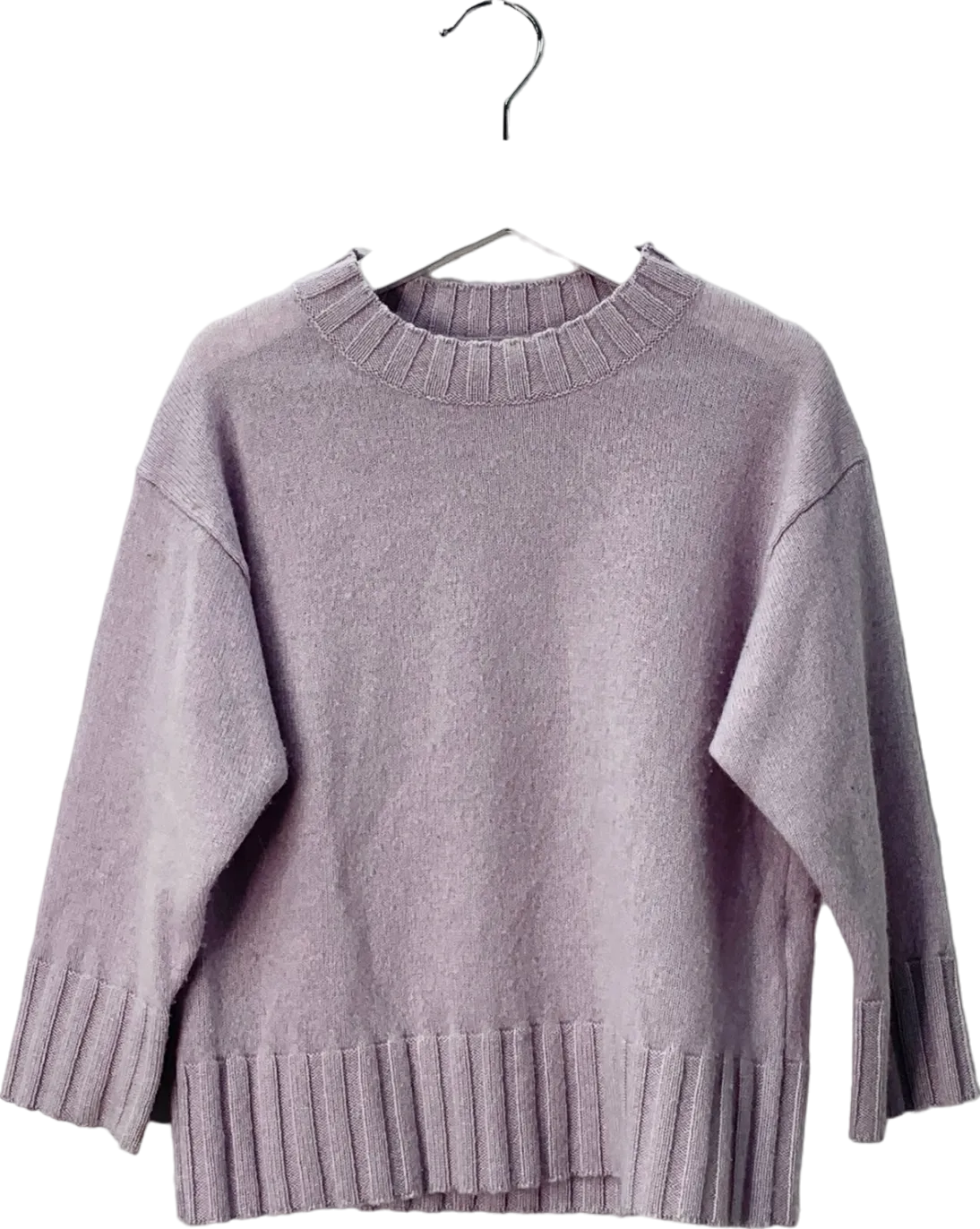 ZARA Purple Cashmere Long Sleeve Jumper 5 Years