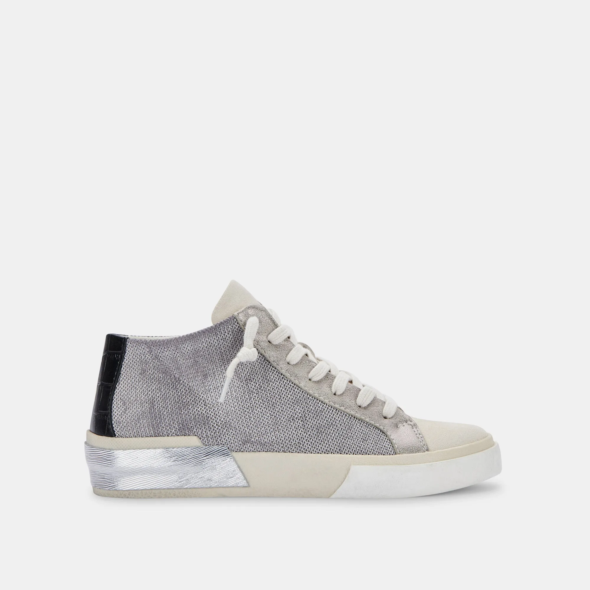 ZOEL SNEAKERS SILVER MESH re:vita